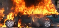 LADA Largus сгорел в Сормовском районе