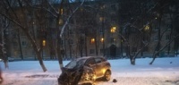 Водитель Ssang Yong протаранил маршрутку в Нижнем Новгороде: 3 раненых