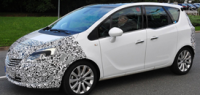 Фотошпионы выследили рестайлинговый Opel Meriva